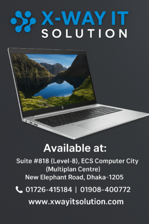 HP EliteBook 850 G6 Core i5 8th Gen 16GB RAM 512GB SSD 15.6 inch FHD Laptop in Bangladesh – X-WAY IT SOLUTION
